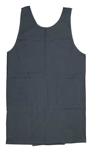 Smock Apron Charcoal- Wholesale Apron-Kitchen Apparel