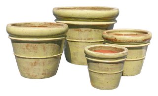 Riviera Roma Antique Grn S4 - Stoneware