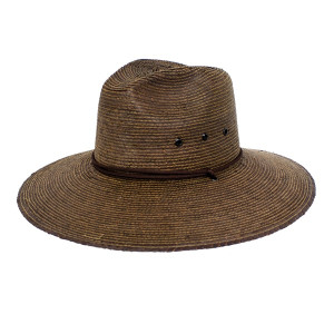 Palm Fiber Teko 4.5"brim Brown