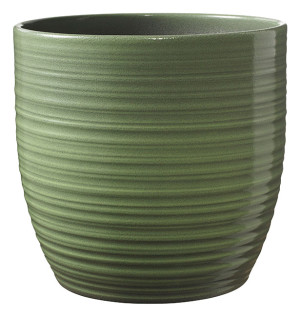 Sk Pots Bergamo 6.25" Leaf Green Plant Pot