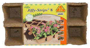 Jiffy-strips 8-2.75" Pots Pk4