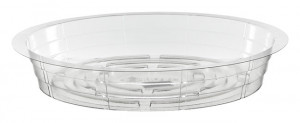 Premium Saucer 10" Clear