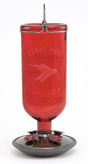 Hummingbird Feeder Red 16oz