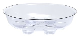 Heavy Duty Plant Saucer 6"clear Wholesale