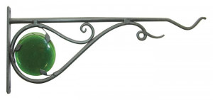 Plant Bracket W/glass 15"