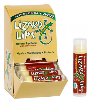 Lizard Lips Organic Cherry Lip Balm