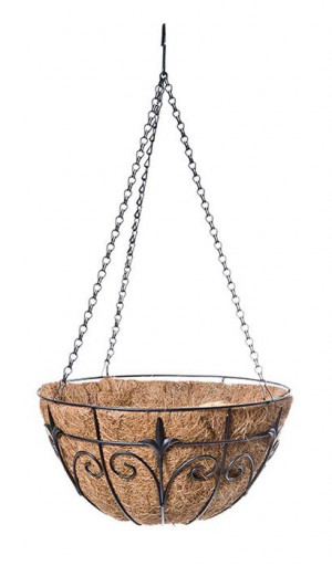Hanging Basket 14" Finial - Easy To Plant