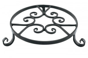 Forged Iron Pot Trivet 10"
