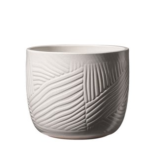 S K Leon 14cm Cotton White-sk pots wholesale-plant pots