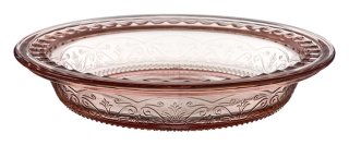 9.25" Pie Dish Rosewater  by Anchor Hocking