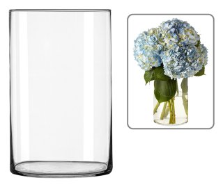 Tall Cylinder Vase 9.5" X 6"