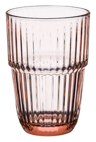 Barshine Long Drink Peach 12oz - Drinking Glass - Wholesale