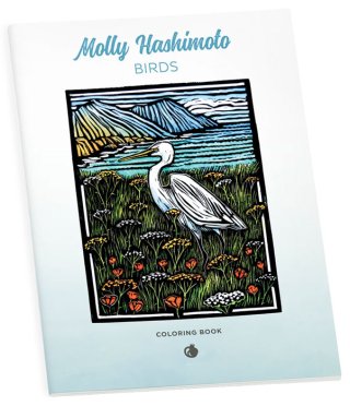 Birds Coloring Bk Molly Hashim- Wholesale Coloring Books