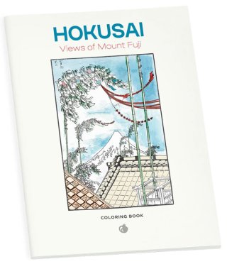Mt. Fuji Coloring Book-hokusai- Wholesale Coloring Books
