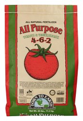 All Purpose Mix 4-6-2  25lb Down To Earth Fertilizer