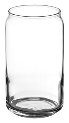 Beer Can Glass 16oz 