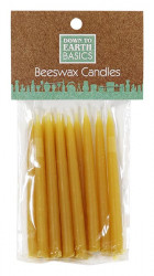 Beeswax 3" Bday Candles Pk/12^ - Wholesale Candles
