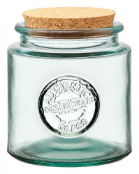Jar "authentic" W/cork 27oz