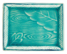 Ceramic Soapdish Turq*min6*dis