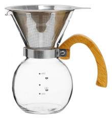 Glass Coffee Makerw/bb Handle