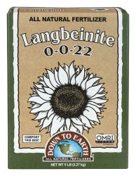 Langbeinite Kmag 0-0-22   5lb - Fertilizer - Made In USA