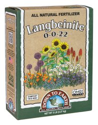 Langbeinite Kmag 0-0-22   5lb Down To Earth Fertilizer USA