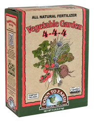 Vegetable Garden 4-4-4   5lb OMRI Listed Fertilizer