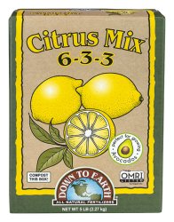 Citrus Mix 6-3-3   5lb - Fertilizer -Made in USA