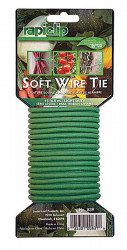 Soft Wire Tie Green 16'