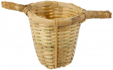 2 Handled Bamboo Tea Strainer