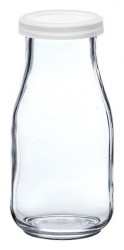 Milk Bottle W/lid 16oz