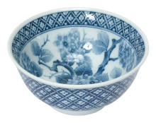 Bowl Blue Ajisai 6"