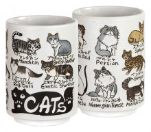 Tea Cup 9oz Favorite Cats*disc