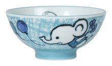 Rice Bowl Elephant 4.5"