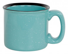 Santa Fe Mug Aqua 15oz