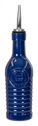 Bottle "officina"w/spout Blue