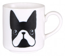 Mug Black/white Boston Terrier