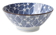 Bowl Aizome Hishi 6.75" Blue