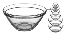 Prep Bowl 11.75oz Pk/6- Mixing Bowl Set