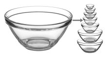 Prep Bowl 19.25oz Pk/6- Mixing Bowl Set