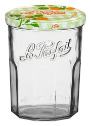 Jam Jar 385ml W/lid