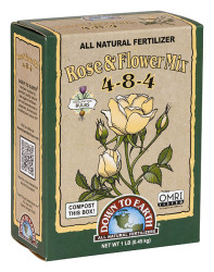 Rose & Flower 4-8-4 Mini 1 Lb - OMRI Listed Fertilizer