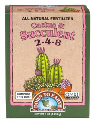Cactus & Succulent Mini  1 Lb Fertilizer - Made in USA