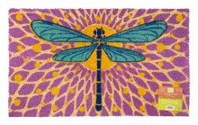 Coir Mat Dragonfly #1*cna*