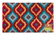 Coir Mat Ikat Design *cna*
