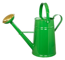 Watering can Tall 4 liter Green - metal watering can-wholesale
