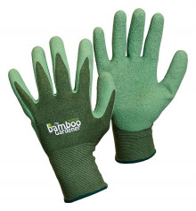 Glove Bamboo/rubber Palm Med