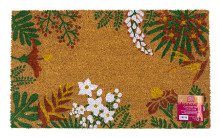 Coir Mat/latex Tropical Floral