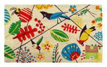 Coir Mat/latex Bird & Bugs - wholesale coir mat