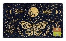 Coir Mat/pvc Moon Moth